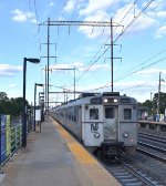 A westbound Arrow III Set heading to Jersey Ave(New Brunswick Station) arriving into the station with the 1436 leading.